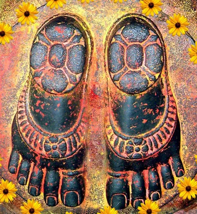 Lord Balaji Foot Prints